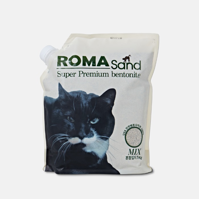 로패밀리,[ROMA]로마샌드 믹스(혼합입자) 7kg 고양이모래,로패밀리,미국 와이오밍주